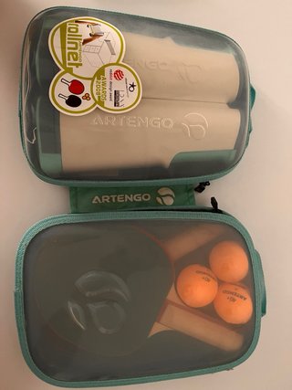 Set de Ping Pong con 3 Pelotas