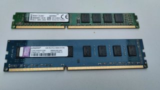 2x 4GB DDR3 Módulos de RAM Kingston