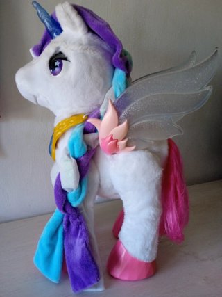 Unicornio Vtech Peluche con luz y músical