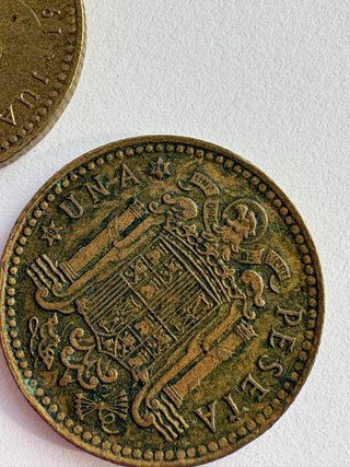 Lote 67 monedas 1 Peseta 1975- estrellas completas