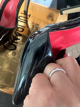 Scarpe tacco eleganti nere
