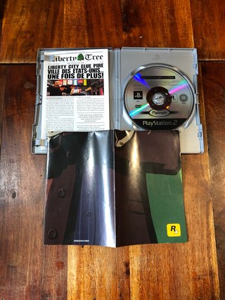 Grand Theft Auto liberty city stories ps2 platinum