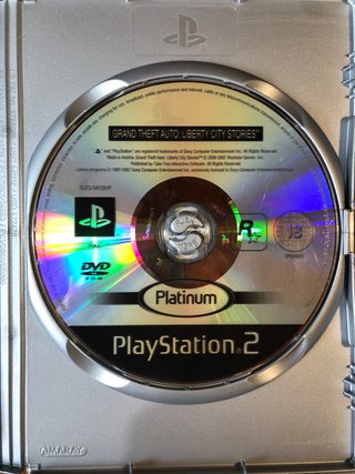 Grand Theft Auto liberty city stories ps2 platinum