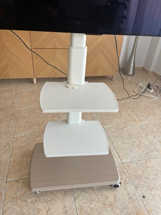 Soporte TV portátil con ruedas
