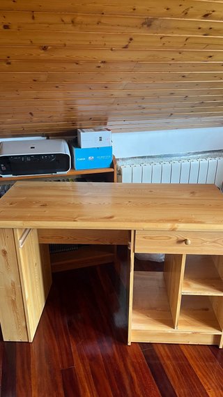 Escritorio madera 120x55 Melamina madera