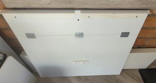Mesa plegable Ikea Norberg blanca
