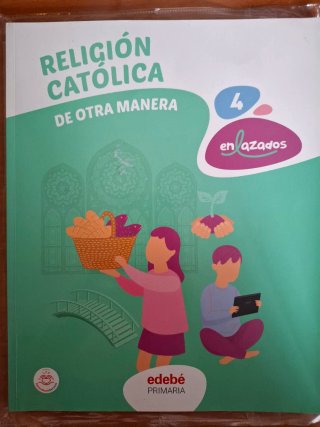 Libro Religión, 4° primaria. Editorial edebé