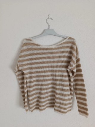Jersey de rayas con brillo