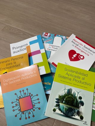 pack libros segundo año grado medio de farmacia