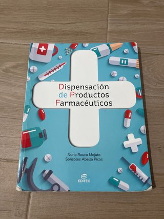 pack libros segundo año grado medio de farmacia