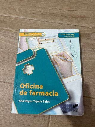 pack libros segundo año grado medio de farmacia