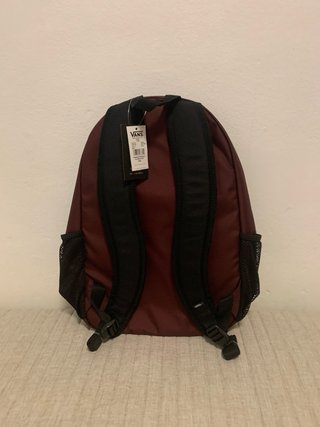 Mochila Vans Burdeos y Negro