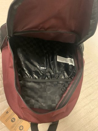 Mochila Vans Burdeos y Negro