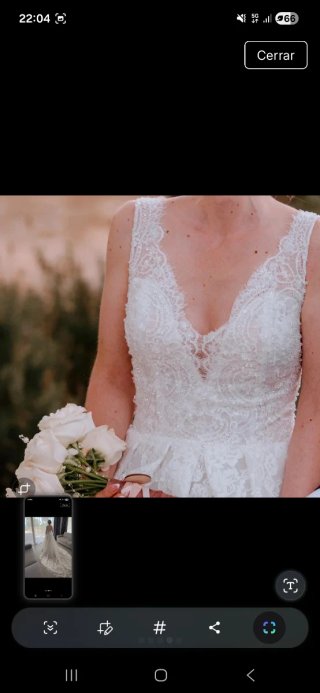 Vestido de Novia Blanco Encaje