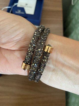 Pulsera Swarovski Doble Nueva