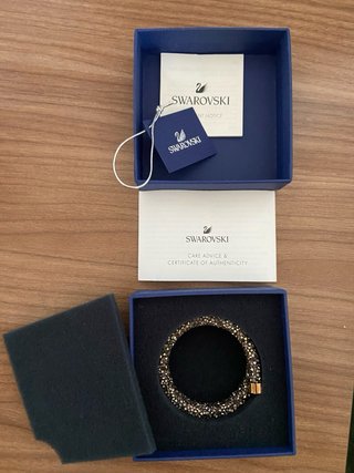 Pulsera Swarovski Doble Nueva