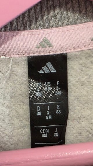 Chándal Adidas Bebé 3-6 meses