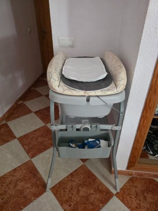 Bañera cambiador bebé