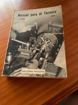 Manual para el Tornero Tomo 1