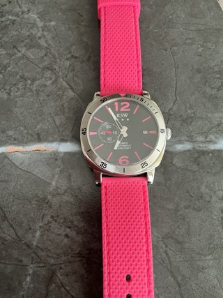 Reloj RSW Rosa Fucsia y Plateado