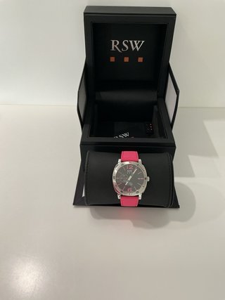 Reloj RSW Rosa Fucsia y Plateado