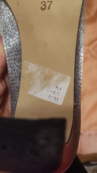 Elegantes Zapatos Plateados para Vestir