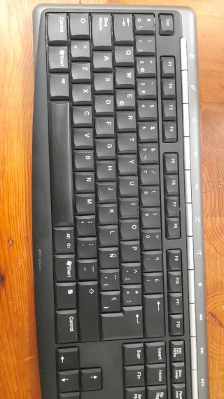 Teclado Targus Negro y Gris