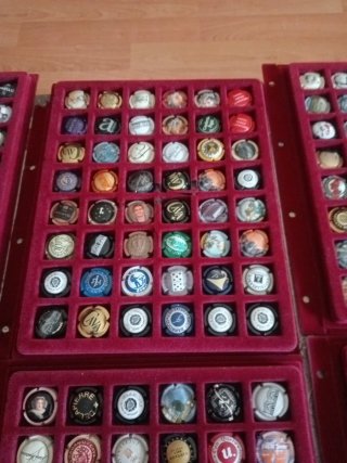 Chapas de cava coleccionables