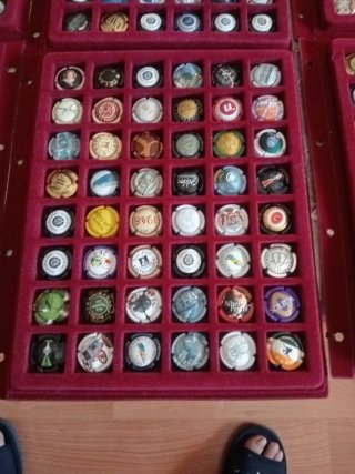 Chapas de cava coleccionables