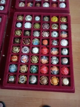 Chapas de cava coleccionables