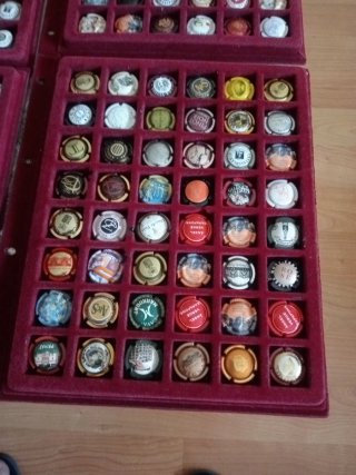 Chapas de cava coleccionables