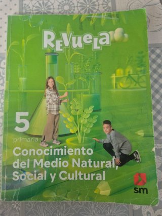 Libro conocimiento del medio 5 Revuela. Chafiras