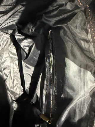 Mochila de cuero burdeos