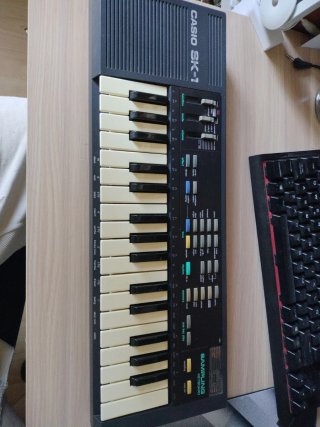 Teclado Casio SK-1 Sampling Keyboard