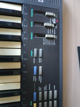 Teclado Casio SK-1 Sampling Keyboard
