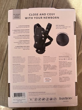 Mochila Porta Bebés BabyBjörn Mini Soft Jersey