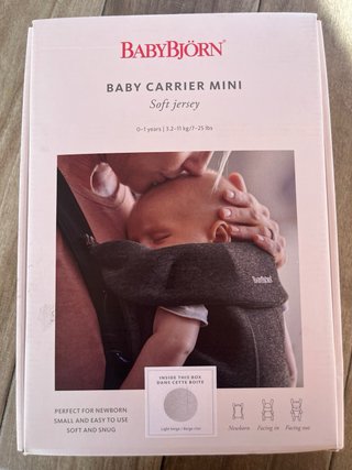 Mochila Porta Bebés BabyBjörn Mini Soft Jersey