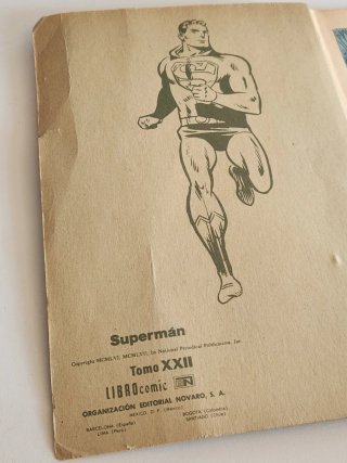 Superman librocomic 1976