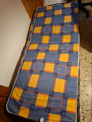 Cama plegable individual 90cm