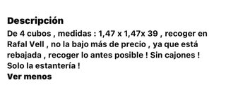 Estantería Kallax blanca 4x4