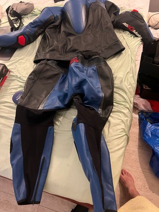 Traje de cuero para moto AG10moto