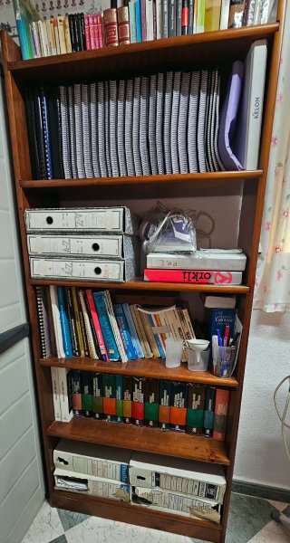 Librería Madera Pino Marrón