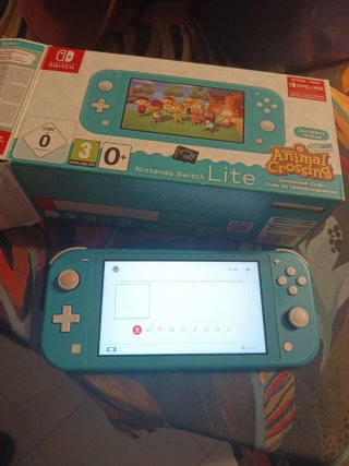 Nintendo Switch Lite Turquesa + Animal Crossing