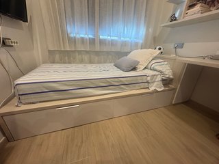 Cama juvenil con 2 cajones
