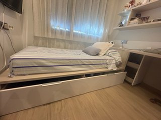 Cama juvenil con 2 cajones