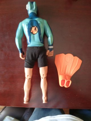 Muñeco Action Man buceador