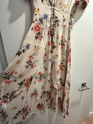 Vestido floral Zara Talla S