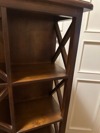 Mueble giratorio madera CD/libros