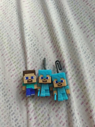 Figuras Minecraft Kinder Joy