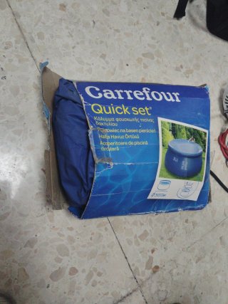 Cubierta Piscina Circular Carrefour 305cm